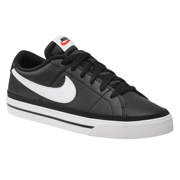 Nike Other - Nike Court Legacy Men's Leather Sneakers Black & White Size 13 Athletic Shoes